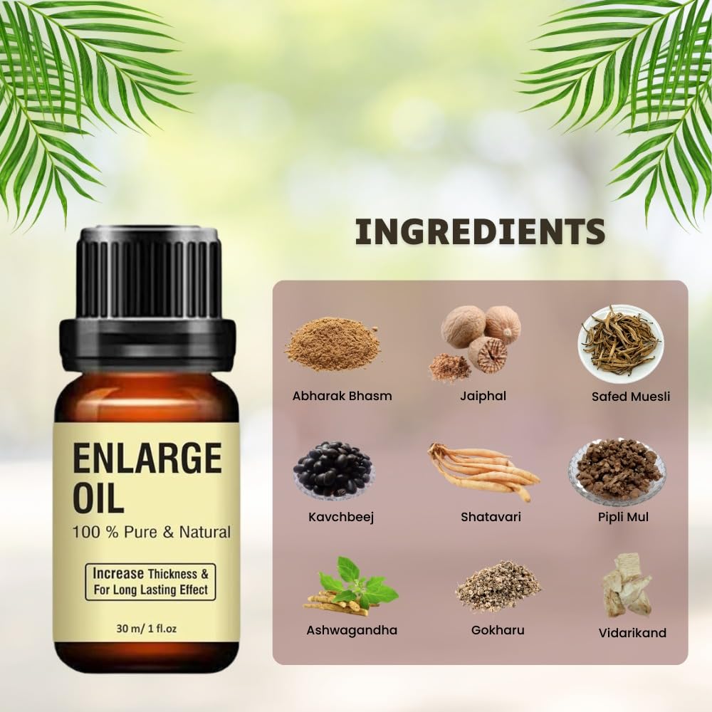 Enlarge Oil Pure and Natural ( Pack of 2)