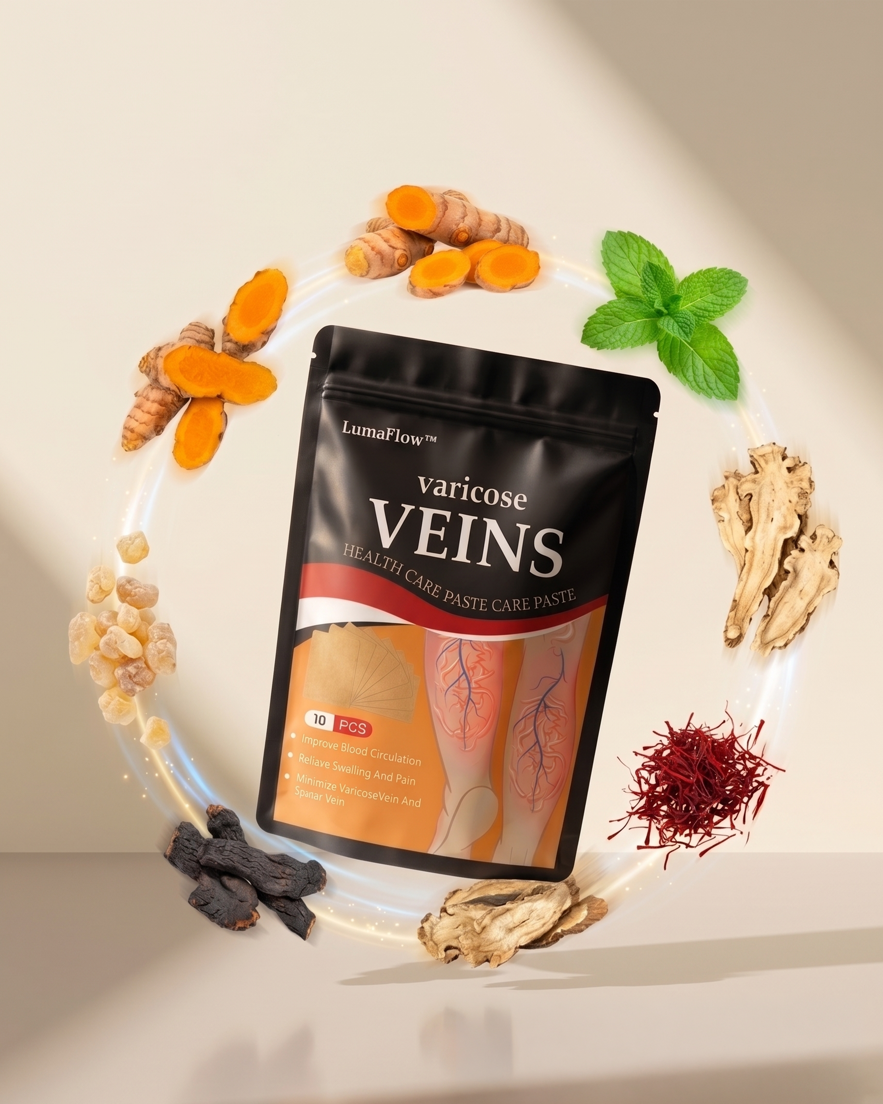 LumaFlow™ Varicose Vein Comfort Patches