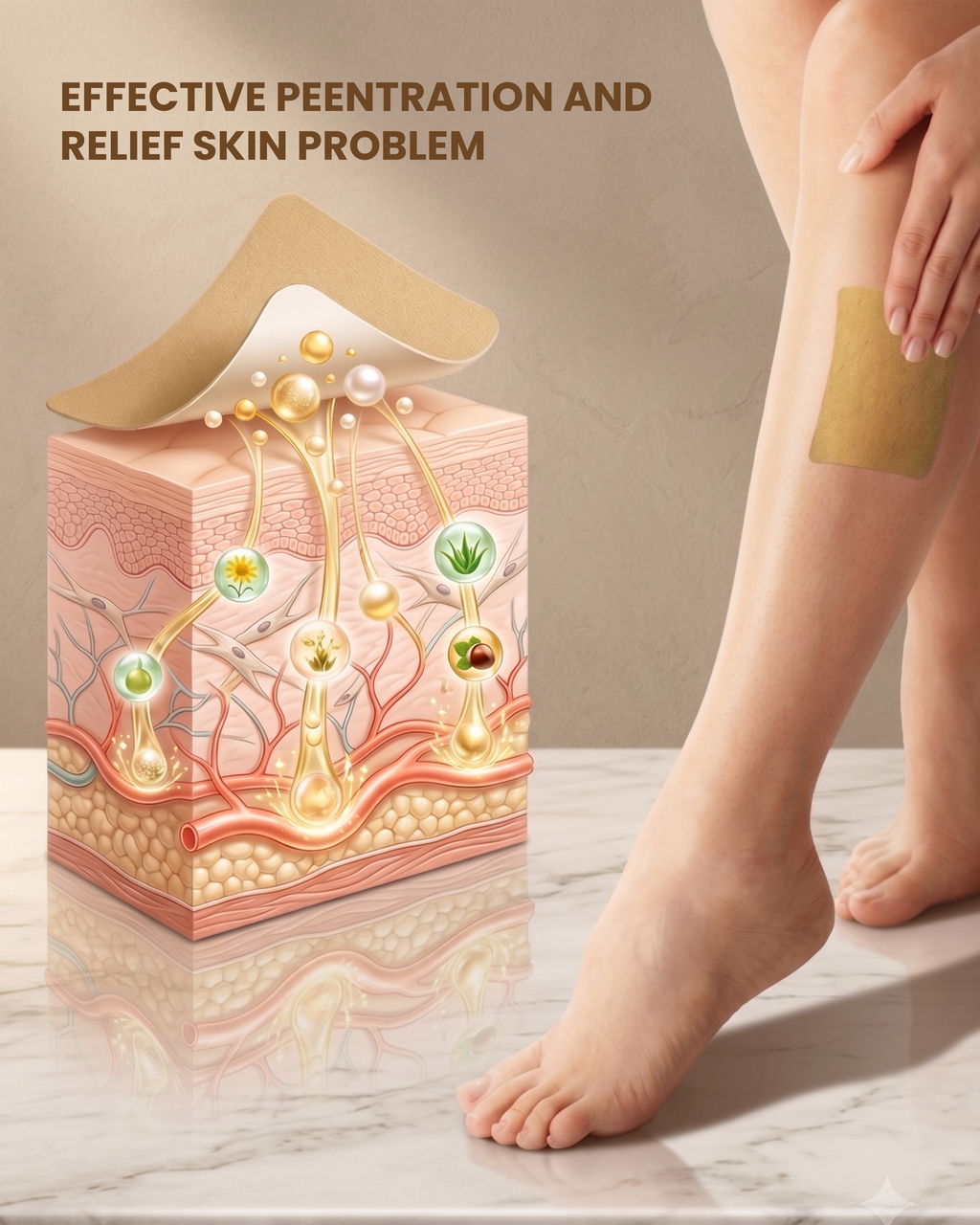 LumaFlow™ Varicose Vein Comfort Patches